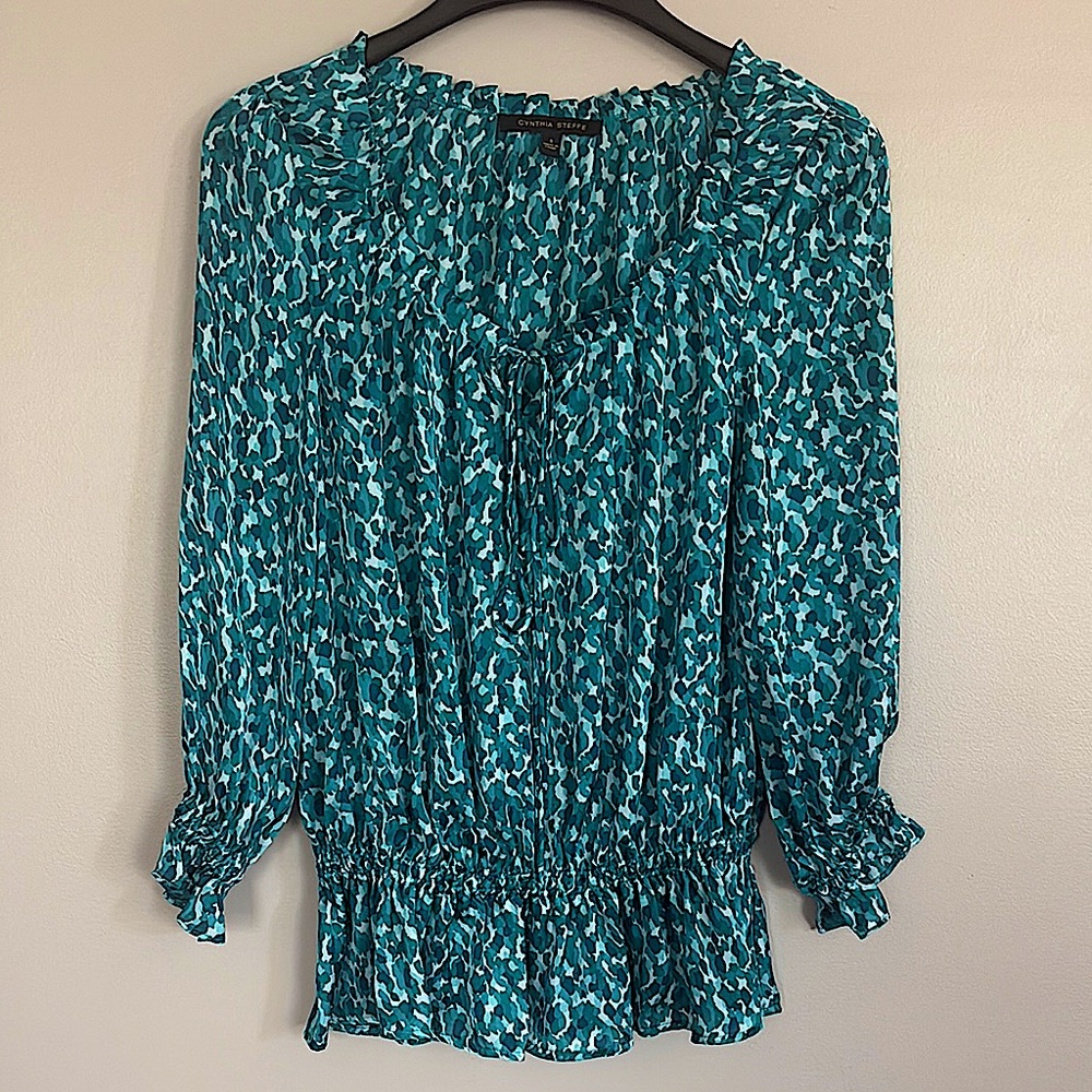 Cynthia Steffe Peplum Top